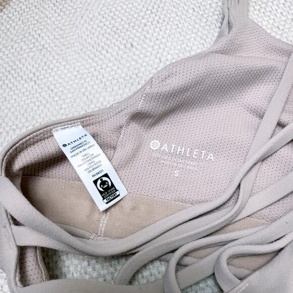 Women's Athleta Sports Bra and Leggings Set Bundle (Pink, S / XS) - Picture 5 of 10